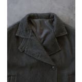 スタンドカラーシャギーミドルコート | ad thie | 詳細画像32 