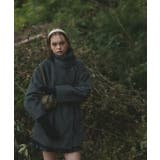 スタンドカラーシャギーミドルコート | ad thie | 詳細画像5 