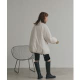 【2025AW新作】ラグランパデットミドルブルゾン | ad thie | 詳細画像3 