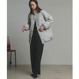 【2025AW新作】ラグランパデットミドルブルゾン | ad thie | 詳細画像30 