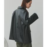 【2025AW新作】レザーライクテーラードジャケット | ad thie | 詳細画像11 