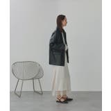 【2025AW新作】レザーライクテーラードジャケット | ad thie | 詳細画像16 