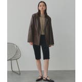 【2025AW新作】レザーライクテーラードジャケット | ad thie | 詳細画像25 