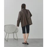 【2025AW新作】レザーライクテーラードジャケット | ad thie | 詳細画像27 