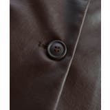 【2025AW新作】レザーライクテーラードジャケット | ad thie | 詳細画像45 