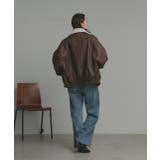 【2025AW新作】ヴィンテージライクボアブルゾン | ad thie | 詳細画像21