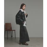 【2025AW新作】ヴィンテージライクボアブルゾン | ad thie | 詳細画像3