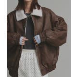 【2025AW新作】ヴィンテージライクボアブルゾン | ad thie | 詳細画像34