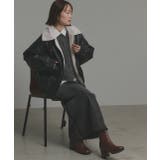 【2025AW新作】ヴィンテージライクボアブルゾン | ad thie | 詳細画像5