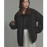 【2025AW新作】バイカラーパデットキルトブルゾン | ad thie | 詳細画像13