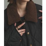 【2025AW新作】バイカラーパデットキルトブルゾン | ad thie | 詳細画像14