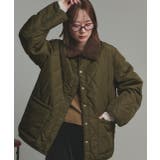 【2025AW新作】バイカラーパデットキルトブルゾン | ad thie | 詳細画像18