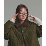 【2025AW新作】バイカラーパデットキルトブルゾン | ad thie | 詳細画像19