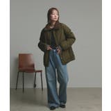 【2025AW新作】バイカラーパデットキルトブルゾン | ad thie | 詳細画像22