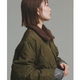 【2025AW新作】バイカラーパデットキルトブルゾン | ad thie | 詳細画像25