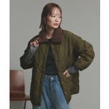 【2025AW新作】バイカラーパデットキルトブルゾン | ad thie | 詳細画像26