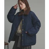 【2025AW新作】バイカラーパデットキルトブルゾン | ad thie | 詳細画像30