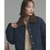 【2025AW新作】バイカラーパデットキルトブルゾン | ad thie | 詳細画像31