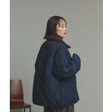 【2025AW新作】バイカラーパデットキルトブルゾン | ad thie | 詳細画像32