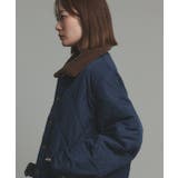 【2025AW新作】バイカラーパデットキルトブルゾン | ad thie | 詳細画像34