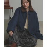 【2025AW新作】バイカラーパデットキルトブルゾン | ad thie | 詳細画像36