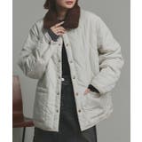 【2025AW新作】バイカラーパデットキルトブルゾン | ad thie | 詳細画像40