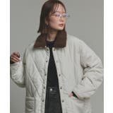 【2025AW新作】バイカラーパデットキルトブルゾン | ad thie | 詳細画像43