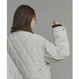 【2025AW新作】バイカラーパデットキルトブルゾン | ad thie | 詳細画像45