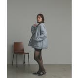 【2025AW新作】バイカラーパデットキルトブルゾン | ad thie | 詳細画像47