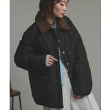 【2025AW新作】バイカラーパデットキルトブルゾン | ad thie | 詳細画像5