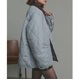 【2025AW新作】バイカラーパデットキルトブルゾン | ad thie | 詳細画像50