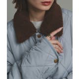 【2025AW新作】バイカラーパデットキルトブルゾン | ad thie | 詳細画像52