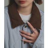 【2025AW新作】バイカラーパデットキルトブルゾン | ad thie | 詳細画像56