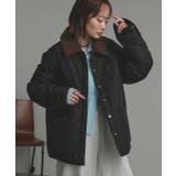 【2025AW新作】バイカラーパデットキルトブルゾン | ad thie | 詳細画像9