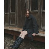 スタンドカラーミドルコート | ad thie | 詳細画像12 