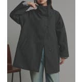 スタンドカラーミドルコート | ad thie | 詳細画像18 