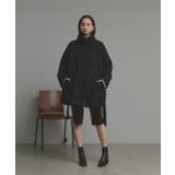 スタンドカラーミドルコート | ad thie | 詳細画像2 