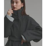 スタンドカラーミドルコート | ad thie | 詳細画像20 