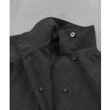 スタンドカラーミドルコート | ad thie | 詳細画像23 