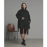 スタンドカラーミドルコート | ad thie | 詳細画像3 