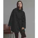 スタンドカラーミドルコート | ad thie | 詳細画像5 