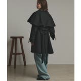 ステンカラーケープコート | ad thie | 詳細画像10 