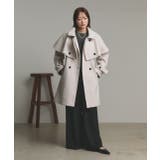 ステンカラーケープコート | ad thie | 詳細画像19 