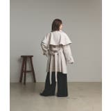 ステンカラーケープコート | ad thie | 詳細画像20 