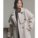 ステンカラーケープコート | ad thie | 詳細画像21 