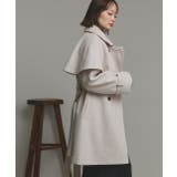 ステンカラーケープコート | ad thie | 詳細画像24 