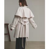 ステンカラーケープコート | ad thie | 詳細画像25 