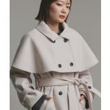 ステンカラーケープコート | ad thie | 詳細画像26 