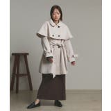 ステンカラーケープコート | ad thie | 詳細画像30 