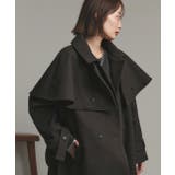 ステンカラーケープコート | ad thie | 詳細画像42 